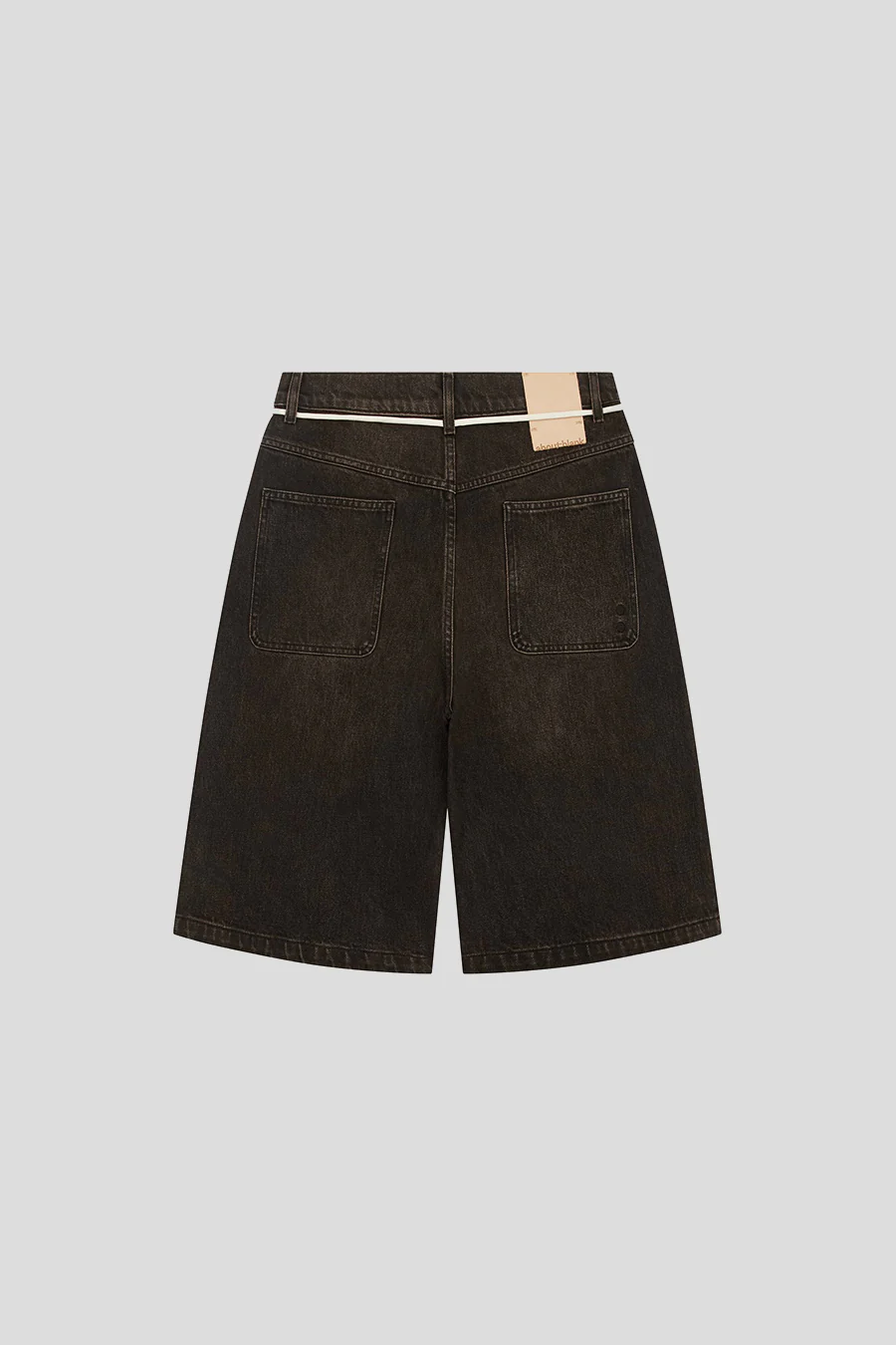 SHORT EN DENIM NOIR - Image 3