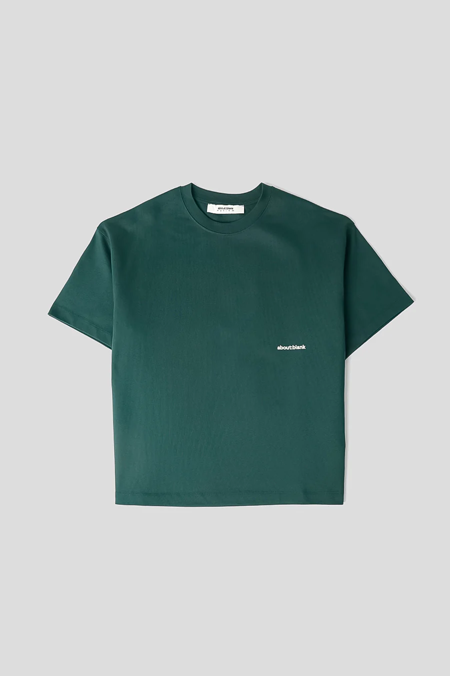 T-SHIRT BOX VERT FONCÉ
