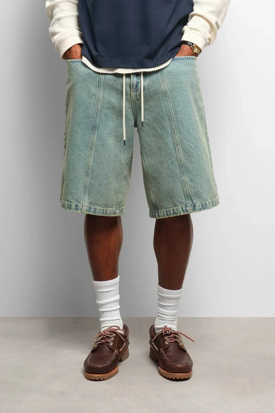 SHORT EN DENIM MURKY WASH - Image 2