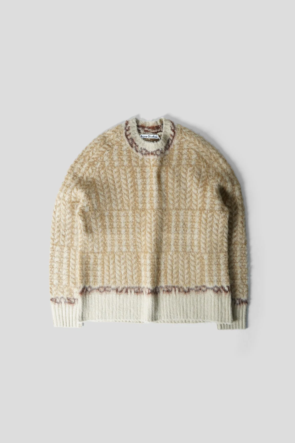 PULL EN LAINE BEIGE