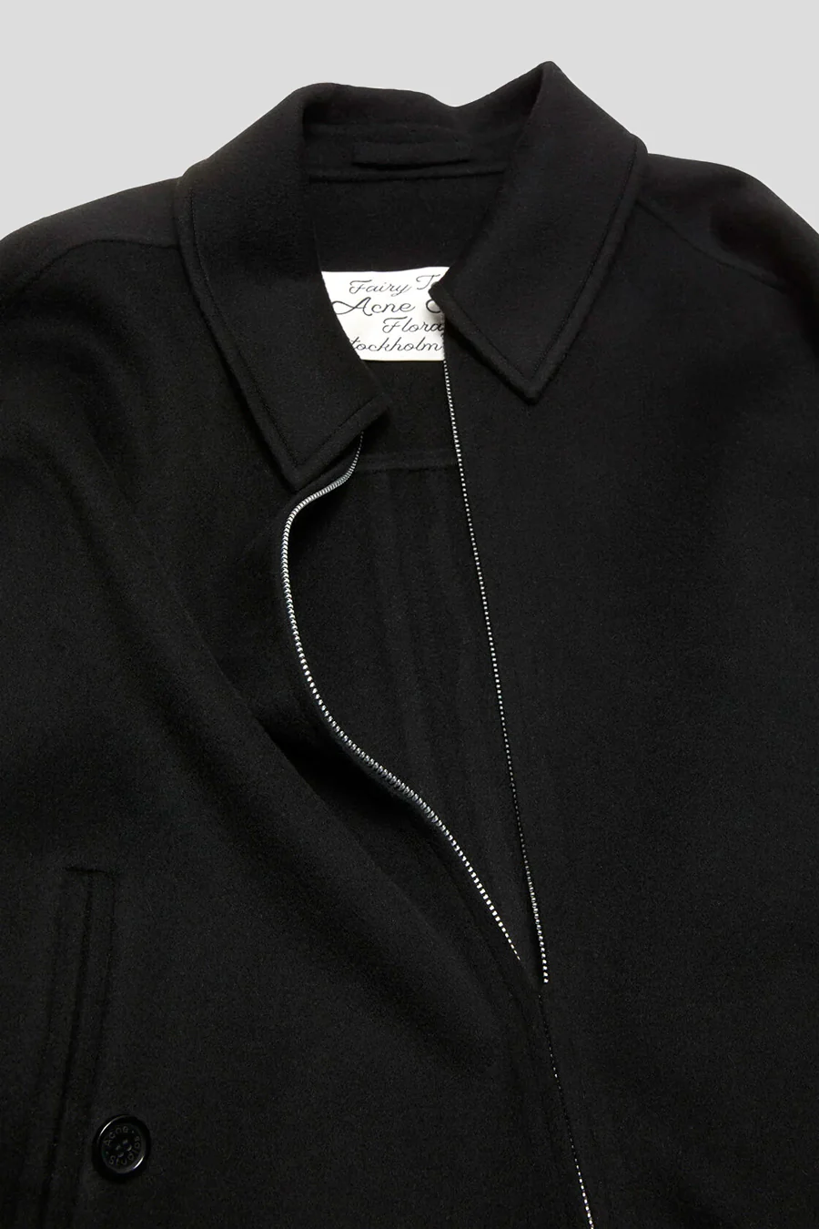 VESTE EN CACHEMIRE NOIRE - Image 2