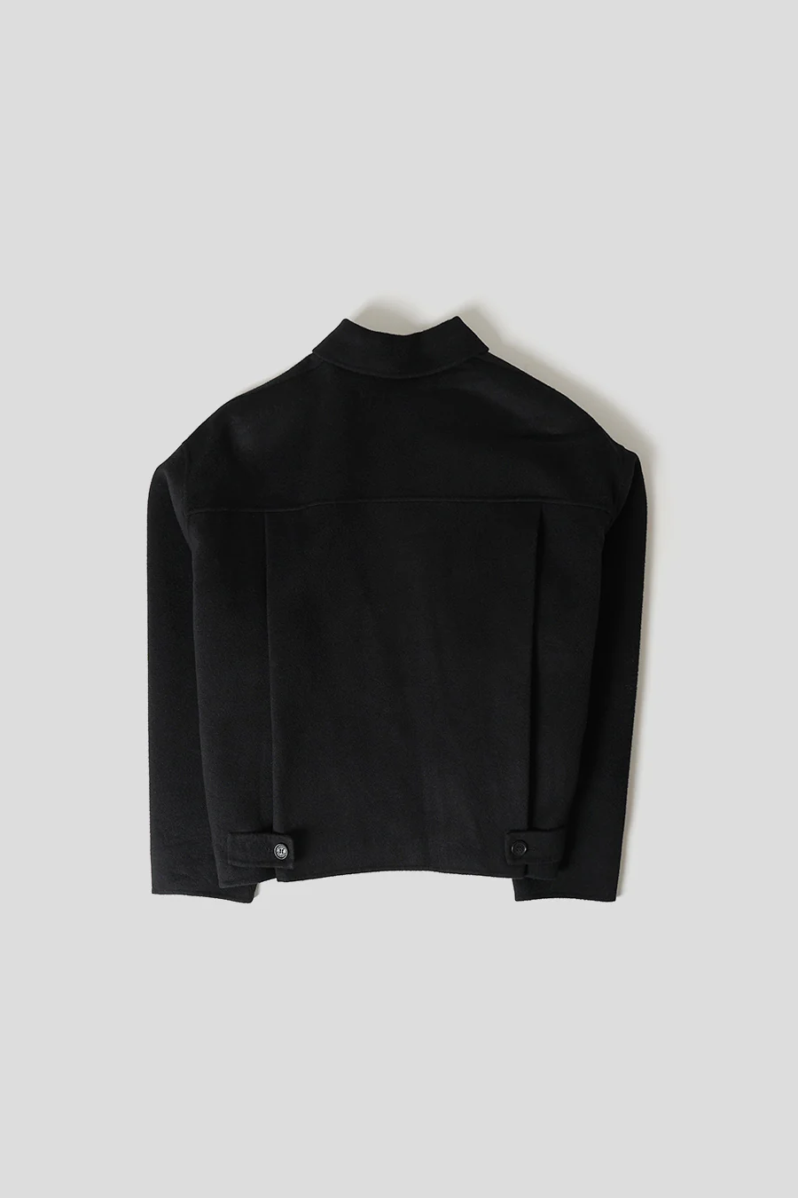 VESTE WOOL ZIPPER NOIRE - Image 3