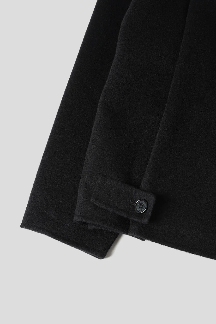 VESTE WOOL ZIPPER NOIRE - Image 4