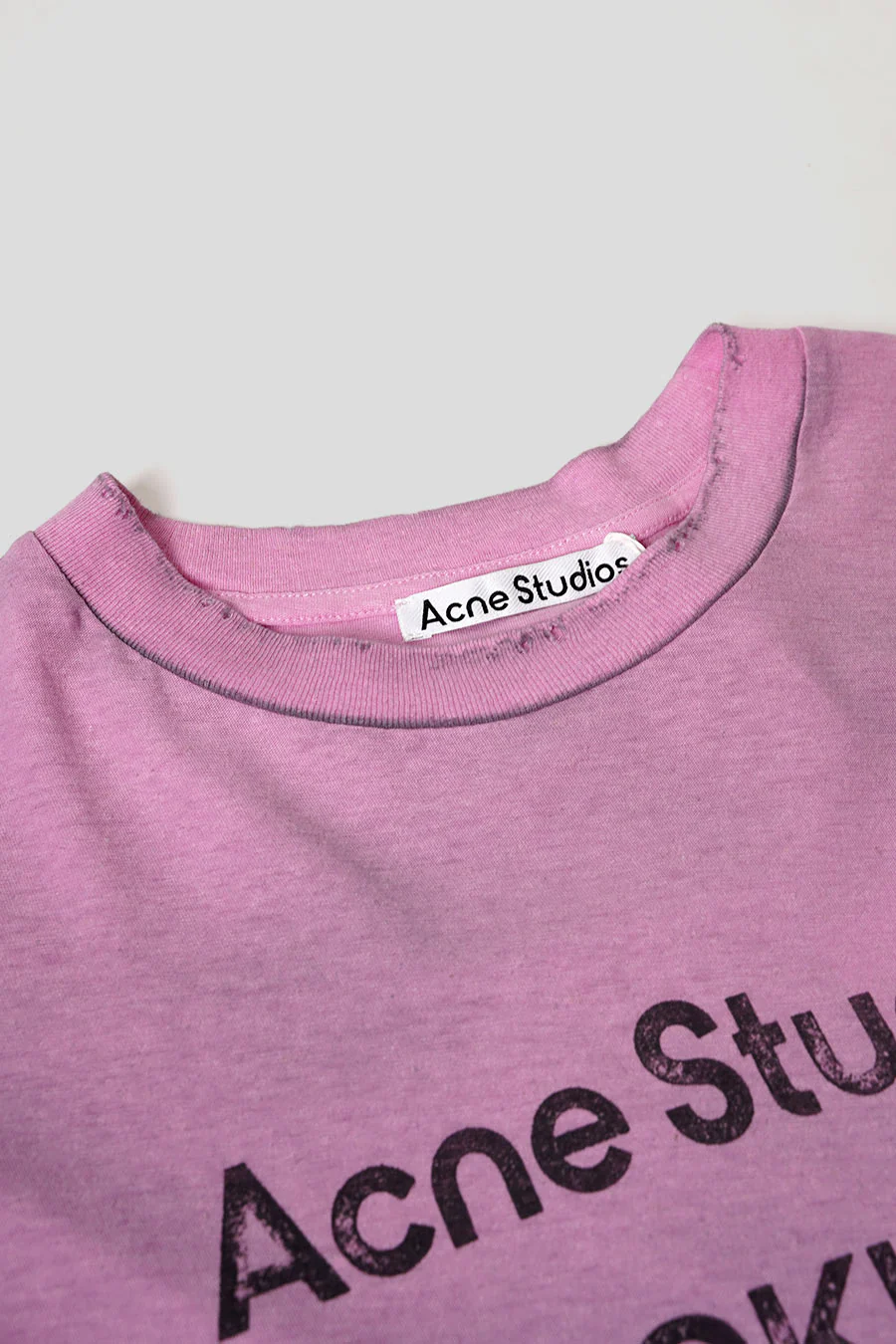 T-SHIRT LOGO ROSE BONBON - Image 3