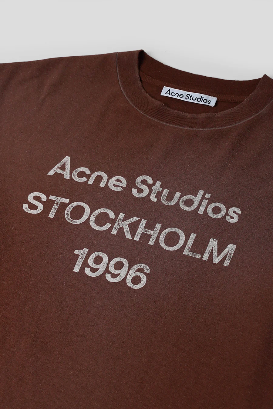 T-SHIRT LOGO MARRON CHOCOLAT - Image 2
