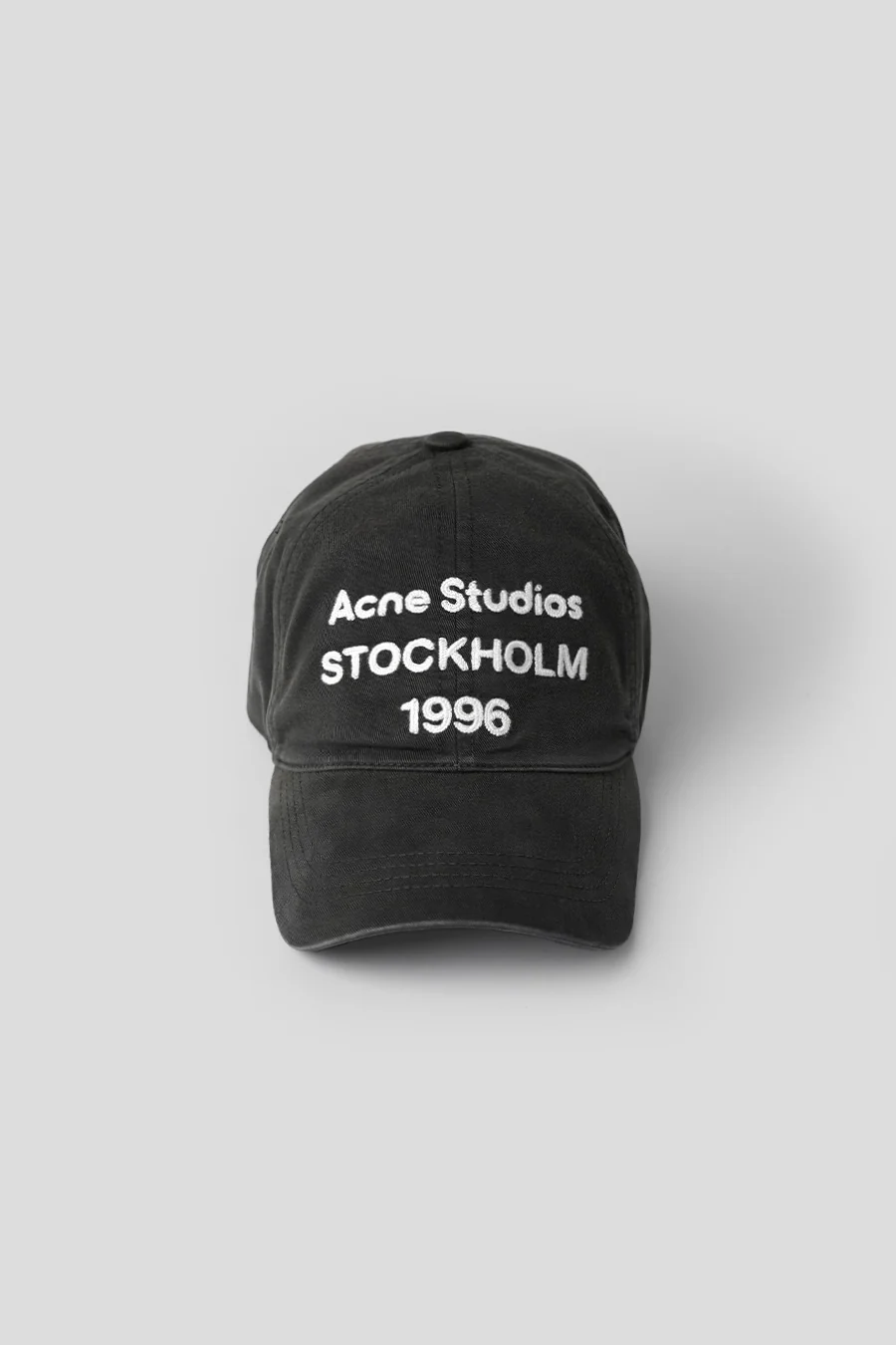CASQUETTE STOCKHOLM 1996 NOIR DELAVÉ