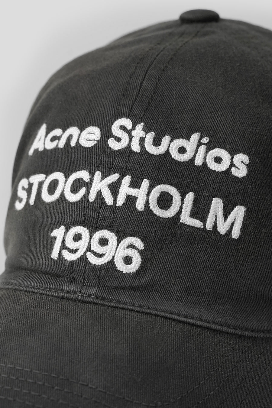 CASQUETTE STOCKHOLM 1996 NOIR DELAVÉ - Image 2