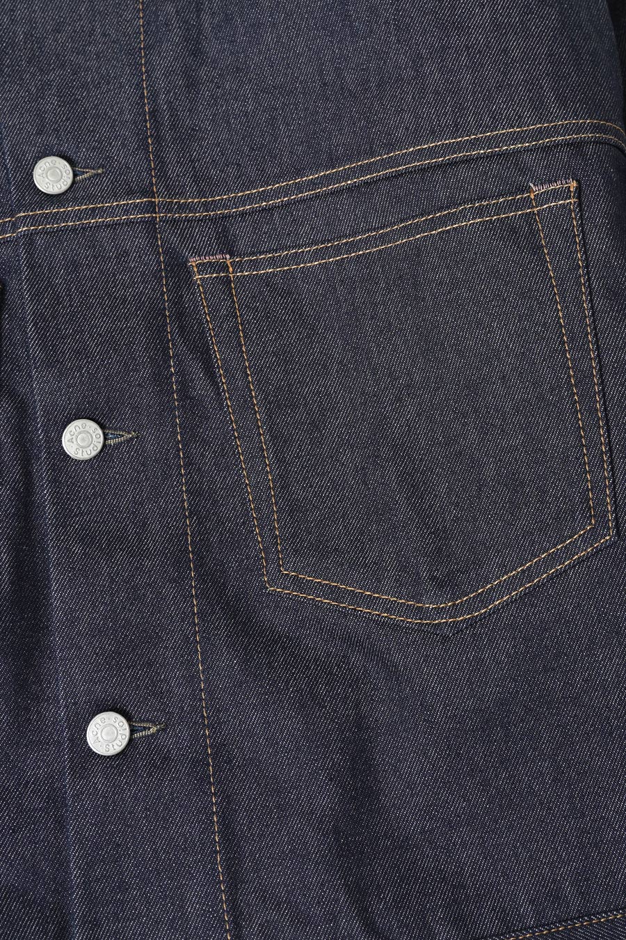 VESTE EN JEAN BLEU INDIGO - Image 2