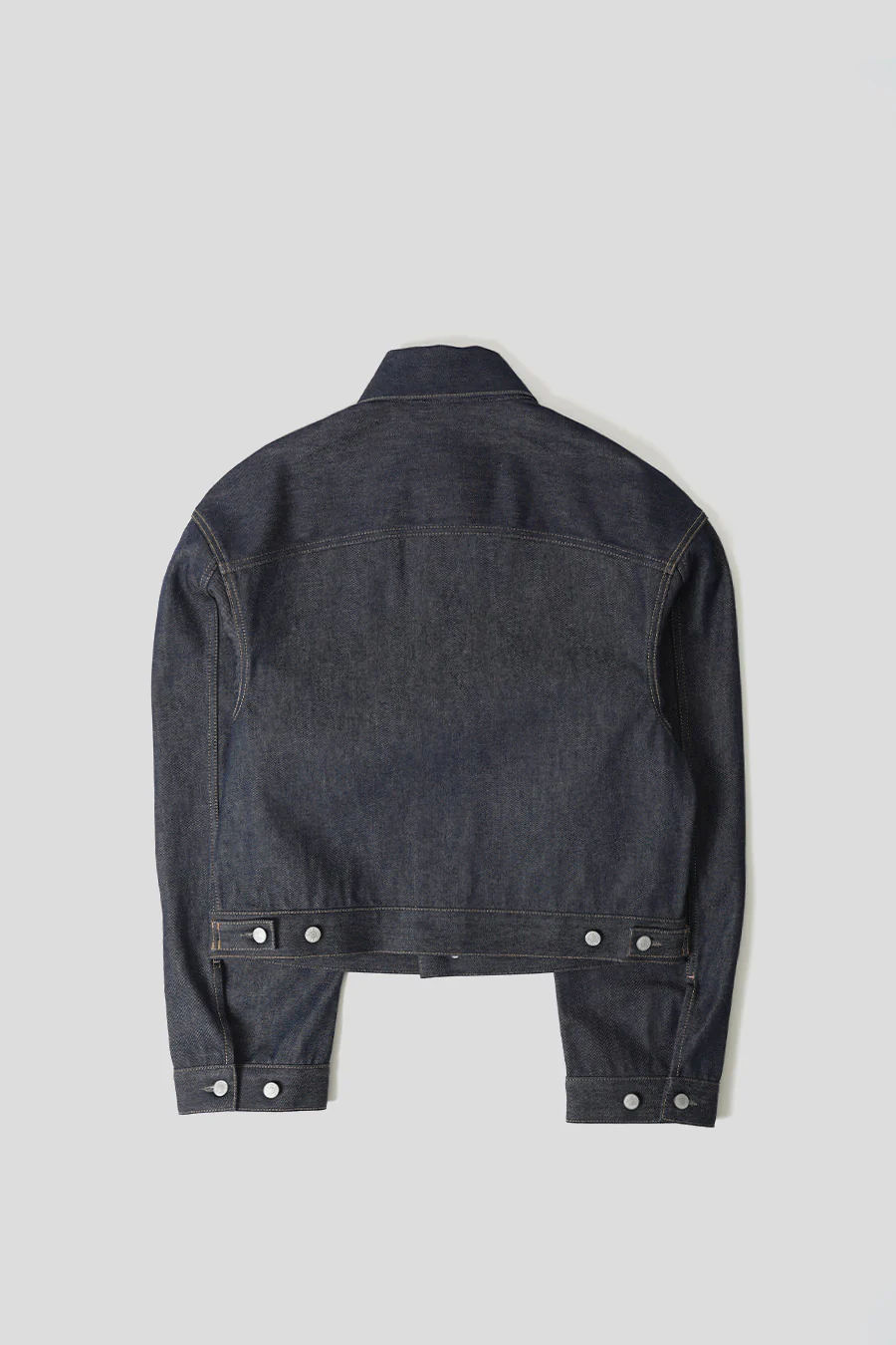 VESTE EN JEAN BLEU INDIGO - Image 4
