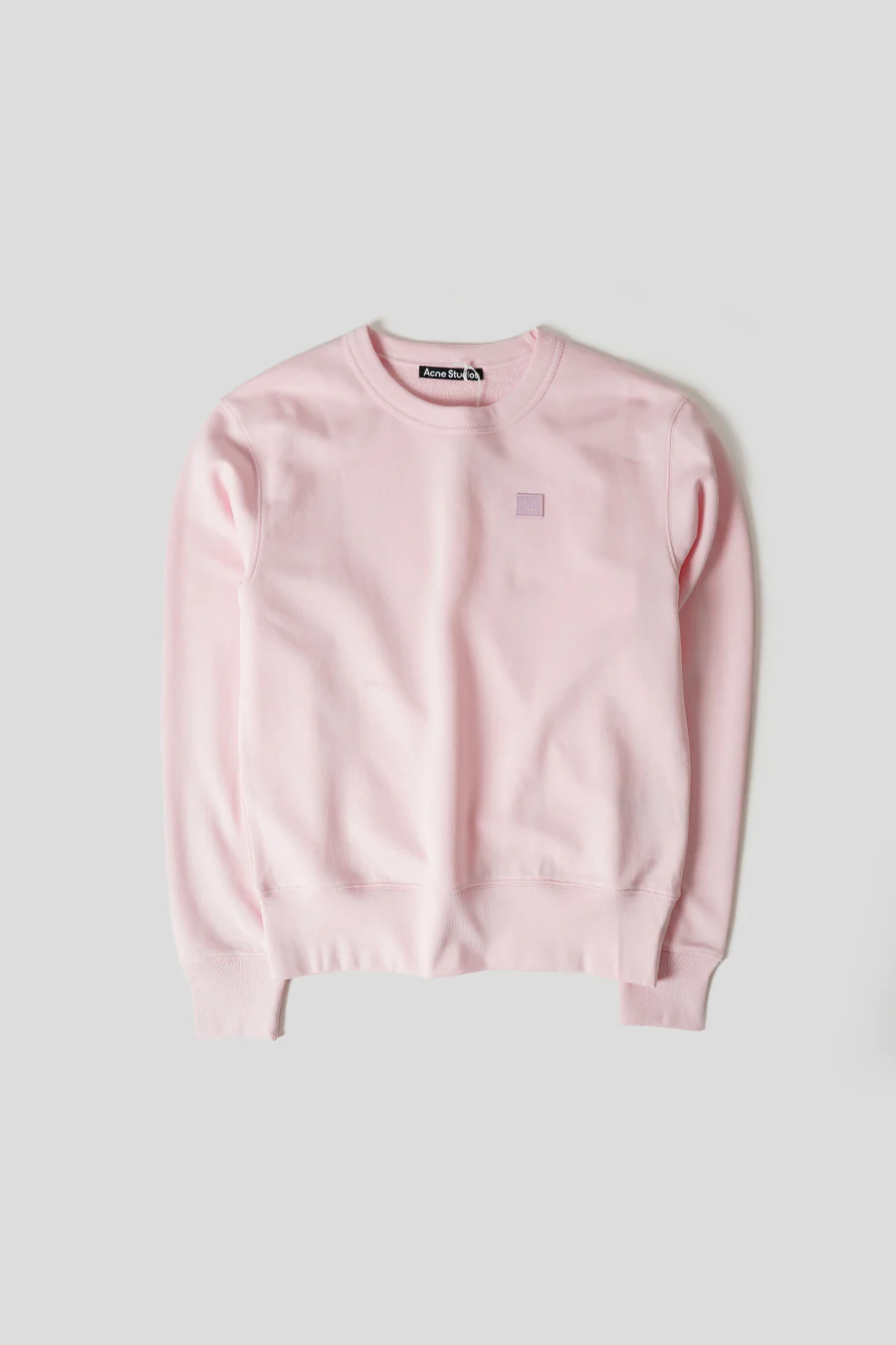 CREWNECK FACE LIGHT LIGHT PINK