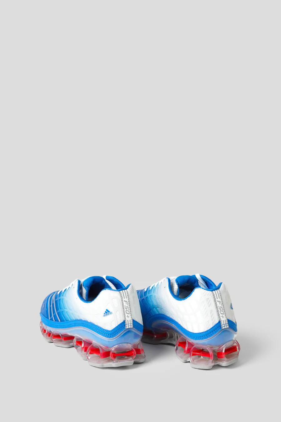 SNEAKERS MEGARIDE F50 BLUE BIRD, SILVER METALLIC ET CLOUD WHITE - Image 4