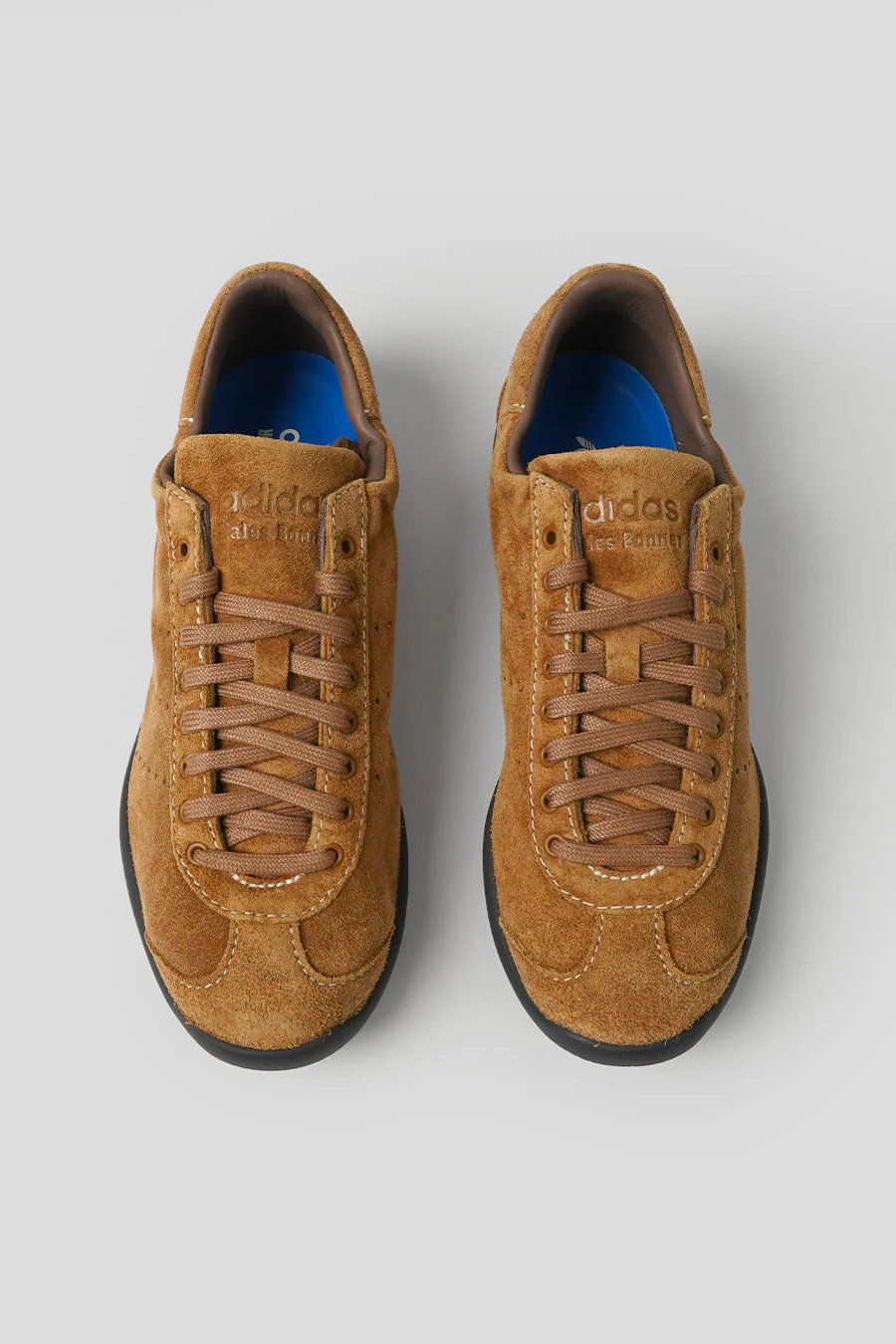 SNEAKERS WALES BONNER KARINTHA SUEDE LO BROWN ET BLACK - Image 6