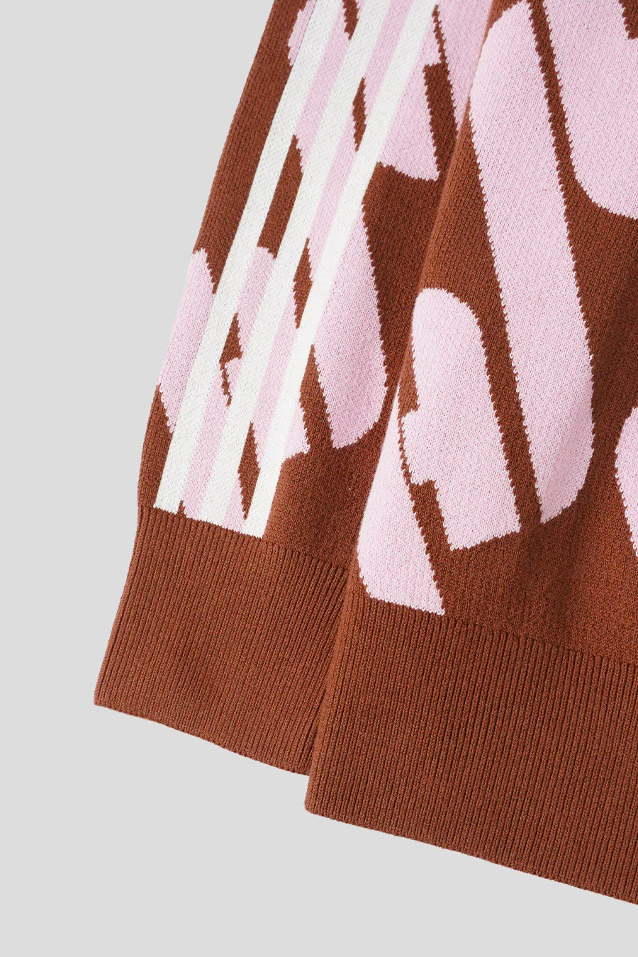 POLO ADICOLOR BLOKECORE MARRON ET ROSE - Image 4