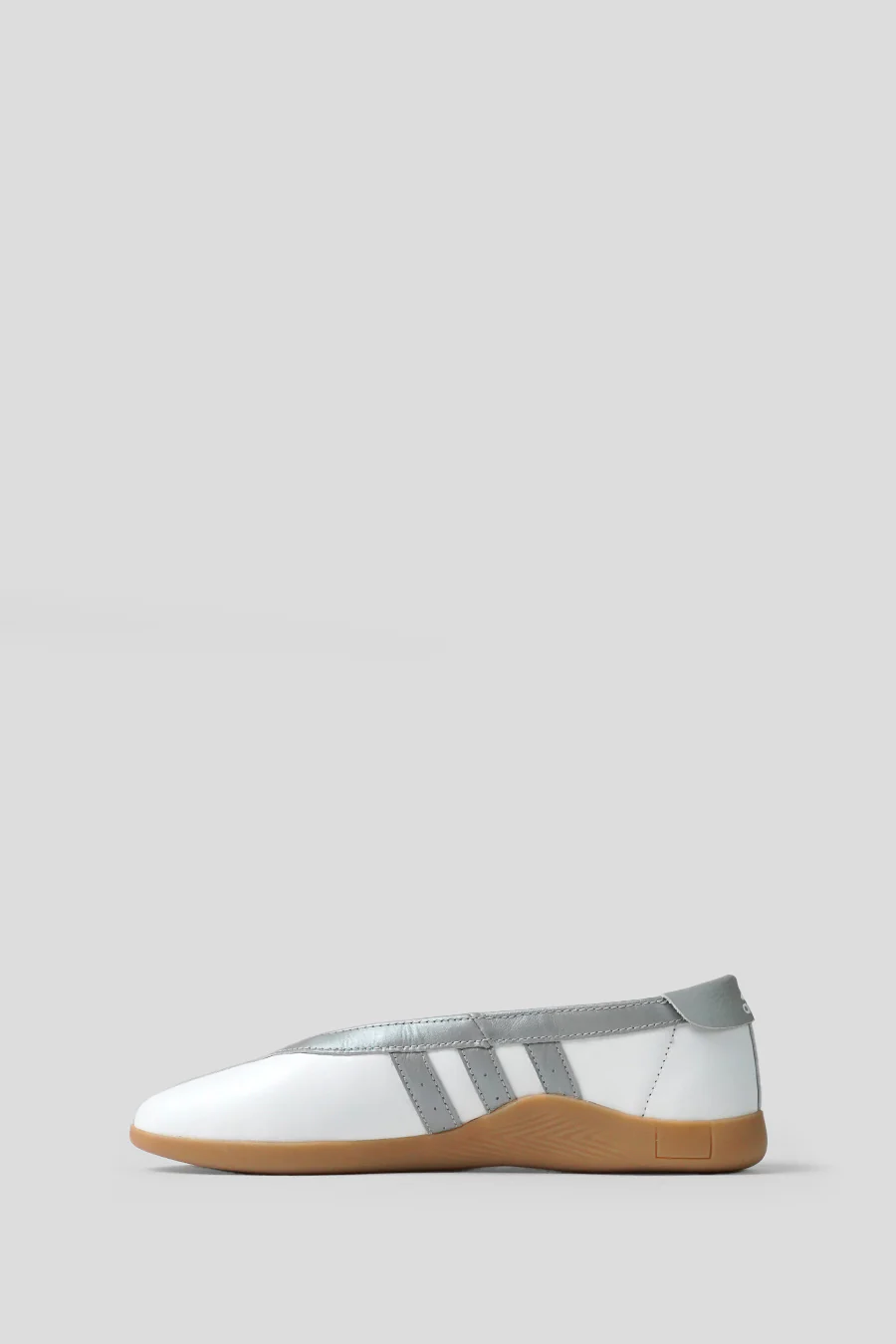 SNEAKERS TAEKWONDO MEI BALLET CLOUD WHITE ET SILVER METALLIC ET GUM - Image 3