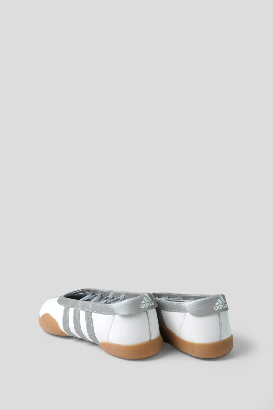 SNEAKERS TAEKWONDO MEI BALLET CLOUD WHITE ET SILVER METALLIC ET GUM - Image 4