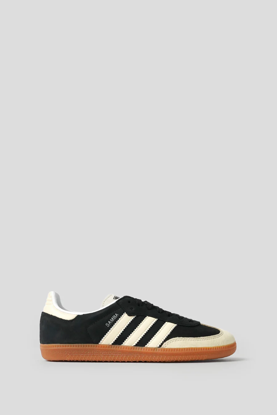 SNEAKERS SAMBA OG W CORE BLACK, WONDER WHITE ET SILVER METALLIC