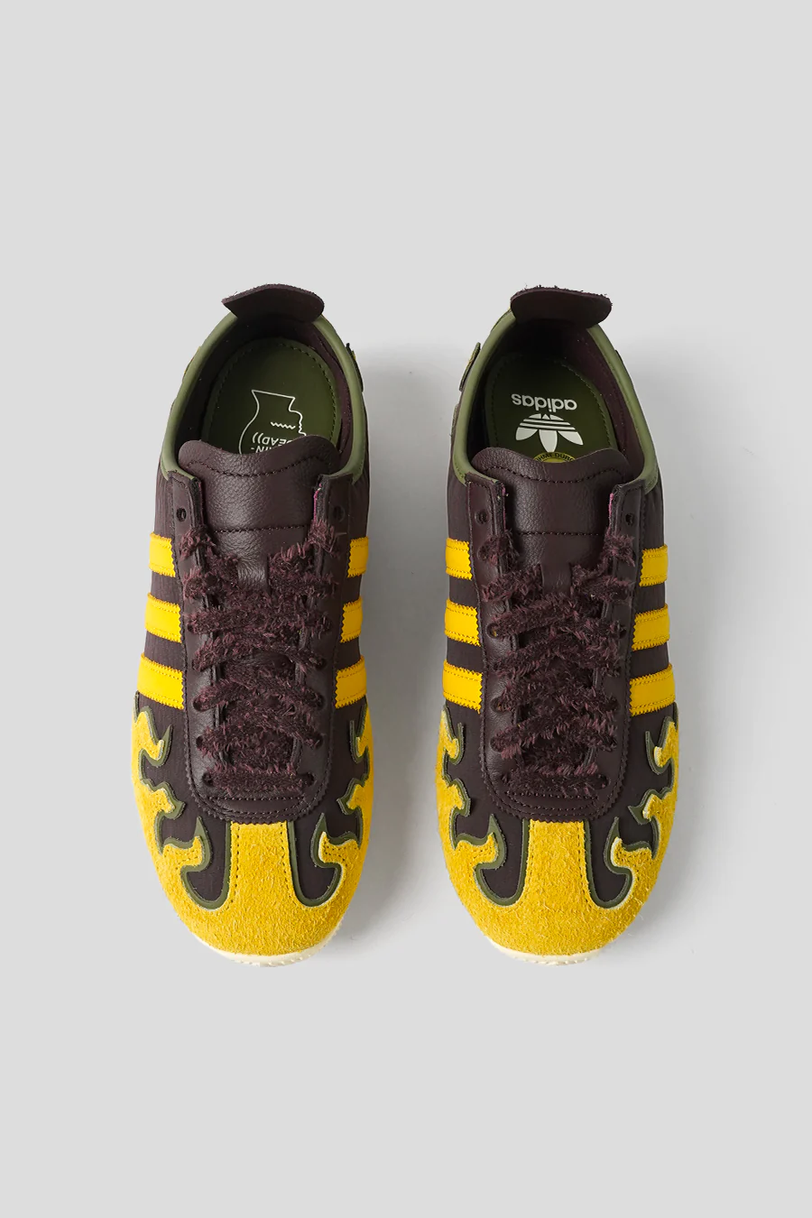 SNEAKERS JAPAN LO X BRAIN DEAD SHALE BROWN, HAZY YELLOW ET OFF WHITE - Image 5