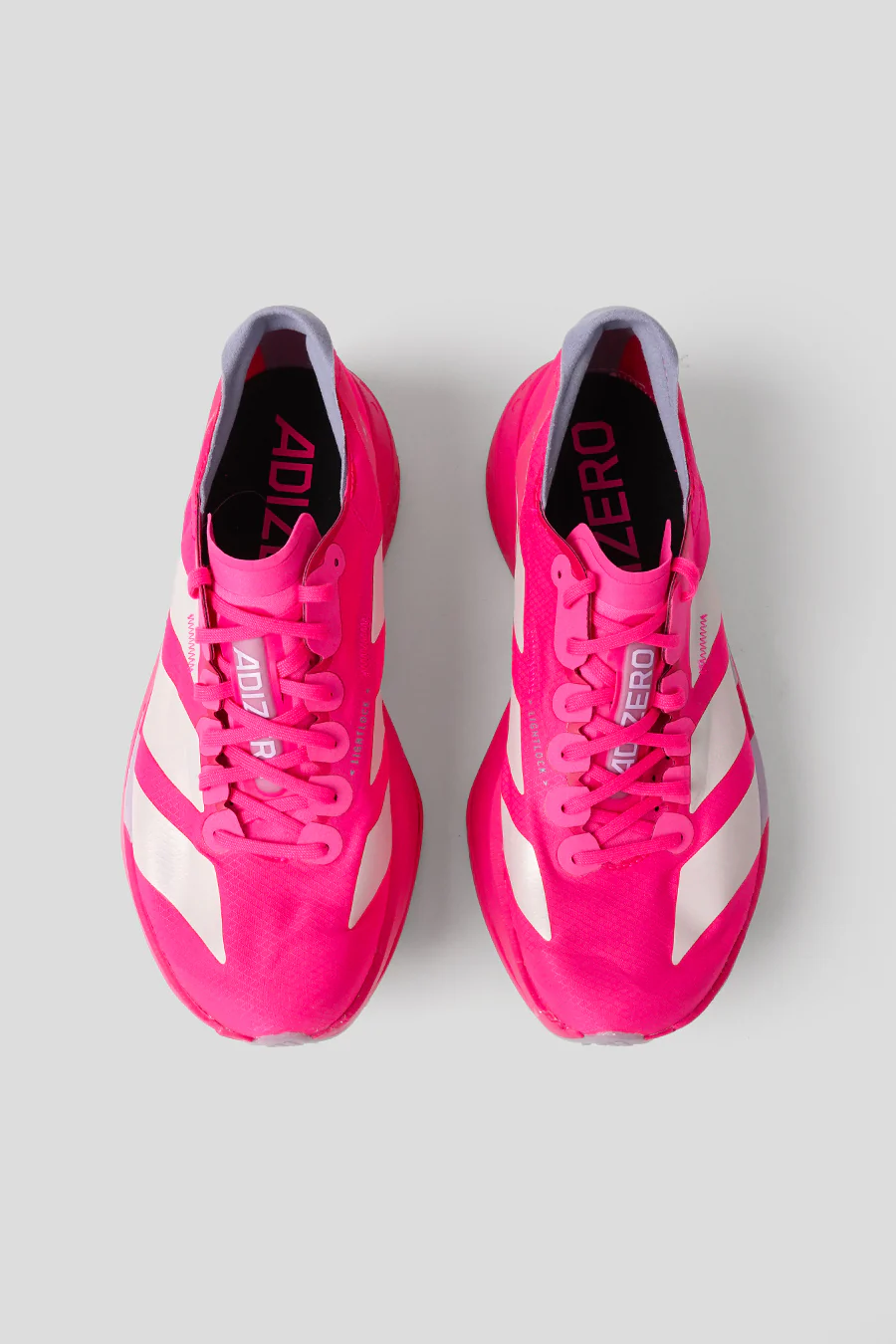 SNEAKERS ADIZERO ADIOS PRO 4 M SHOCK PINK, ZERO METALIC ET AURORA PLUM - Image 5