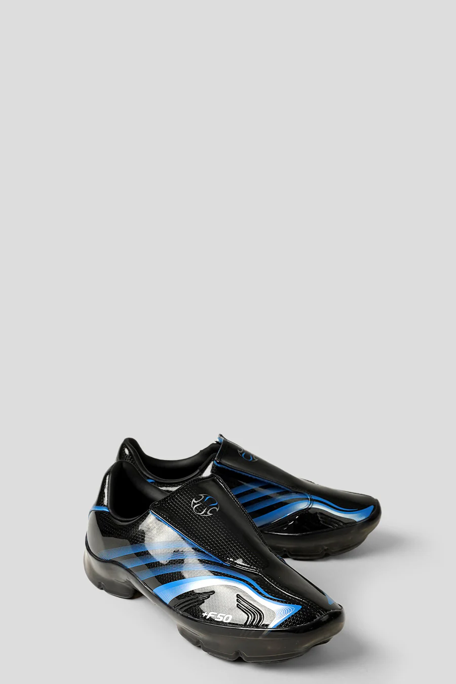 SNEAKERS F50 ADIFRAME CORE BLACK, LUCID RAY BLUE ET SILVER METALLIC - Image 2