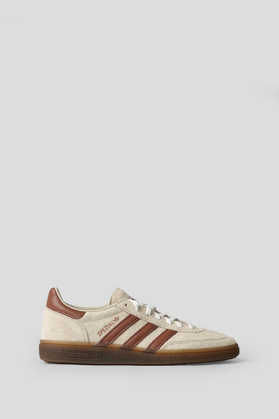 SNEAKERS HANDBALL SPEZIAL WOMEN ALUMINIA, WARM CLAY ET CLOUD WHITE