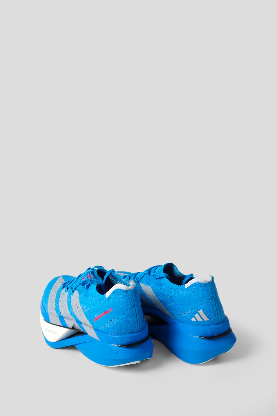 SNEAKERS ADIZERO PRIME X3 STRUNG SOLAR BLUE, SILVER METALLIC ET LUCID RED - Image 4