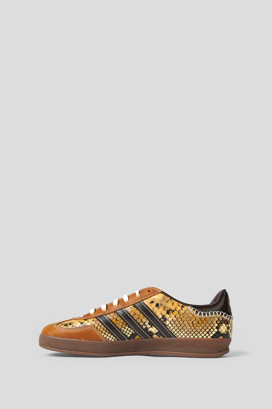 SNEAKERS GAZELLE SNAKE X WALES BONNER SUPPLIER COLOR, DARK BROWN ET WONDER WHITE - Image 3