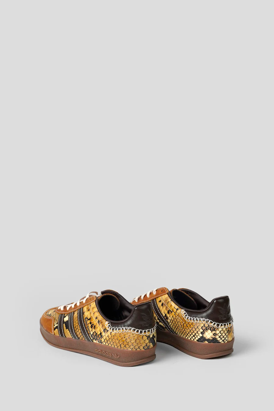 SNEAKERS GAZELLE SNAKE X WALES BONNER SUPPLIER COLOR, DARK BROWN ET WONDER WHITE - Image 4