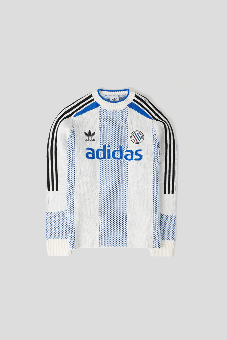 PULL LÉGER ADICOLOR BLOKECORE BLANC