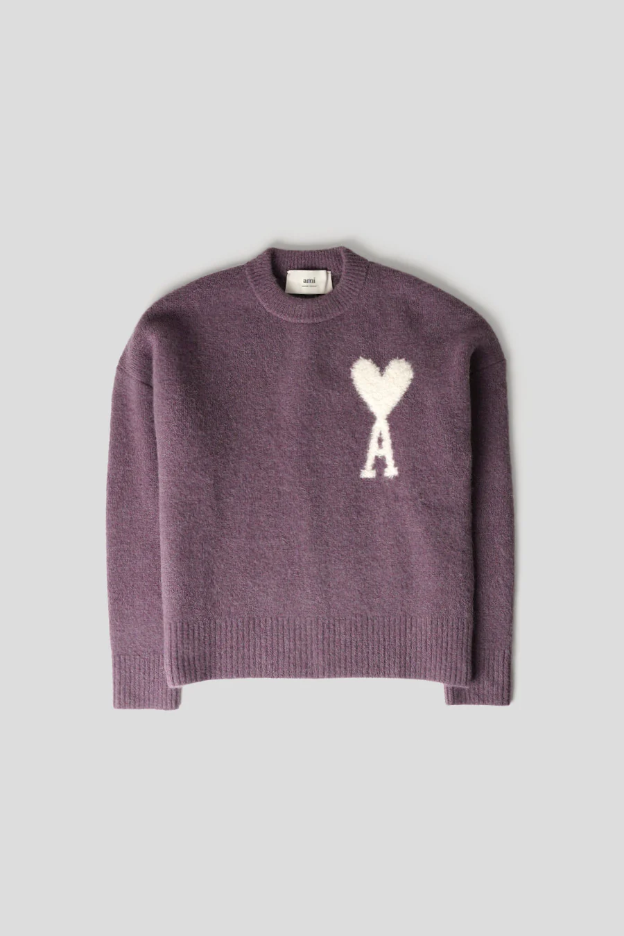 PULL EN ALPAGA AMI DE COEUR LILAS