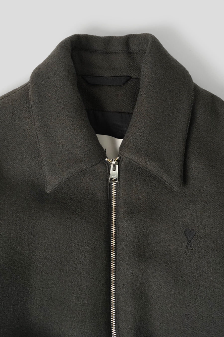 BLOUSON ZIPPÉ AMI DE COEUR ANTHRACITE - Image 2