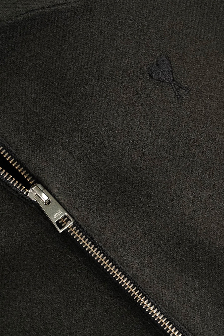 BLOUSON ZIPPÉ AMI DE COEUR ANTHRACITE - Image 3