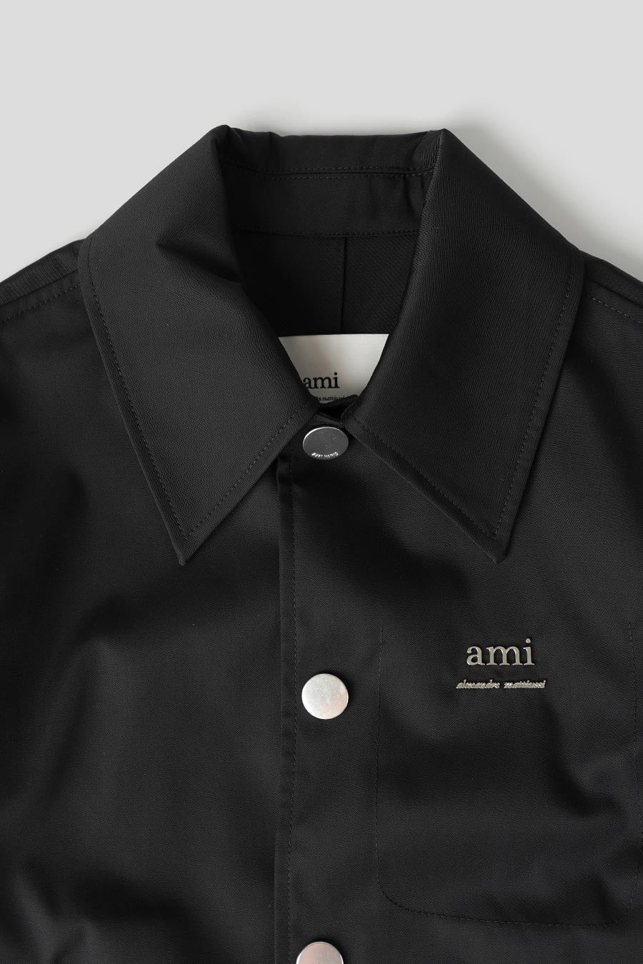 VESTE BOUTONNÉE ALEXANDRE MATTIUSSI NOIRE - Image 2
