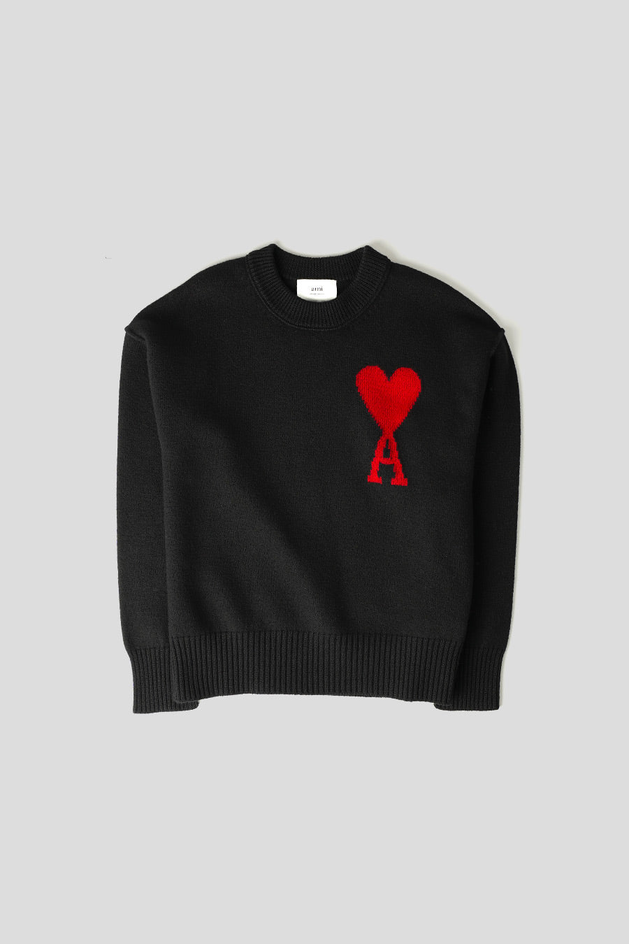 PULL EN LAINE AMI DE COEUR NOIR