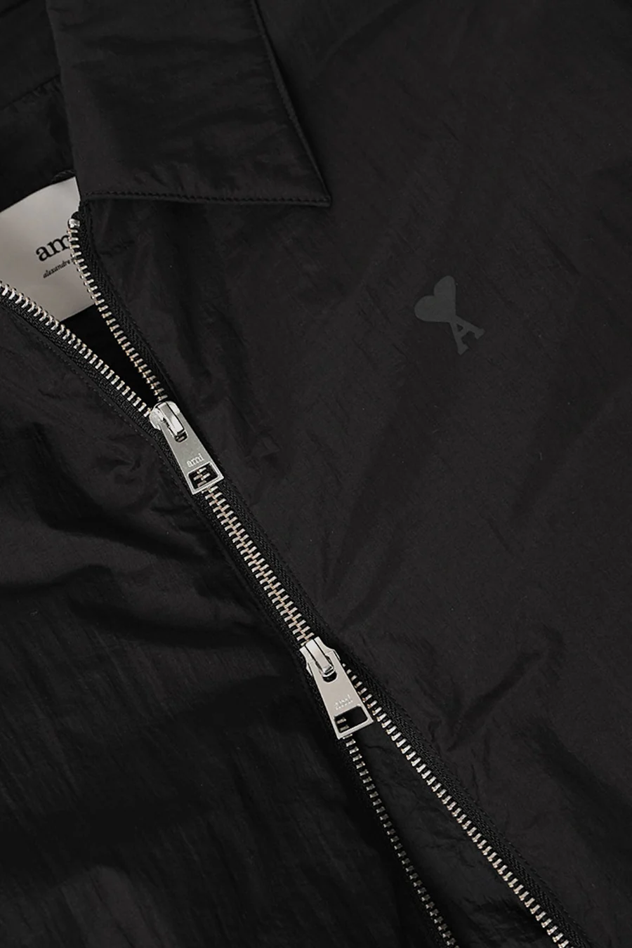 VESTE ZIPPÉE AMI DE COEUR NOIRE - Image 2