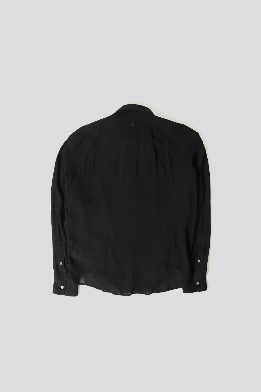 CHEMISE BOXY FIT NOIRE - Image 3