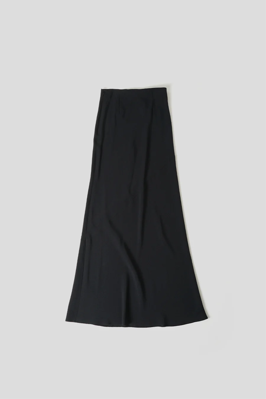 JUPE LONGUE COUPE BIAIS NOIRE - Image 3