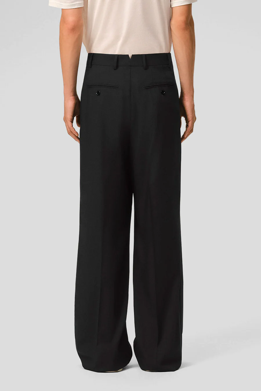 PANTALON LOW WAIST WIDE NOIR - Image 4