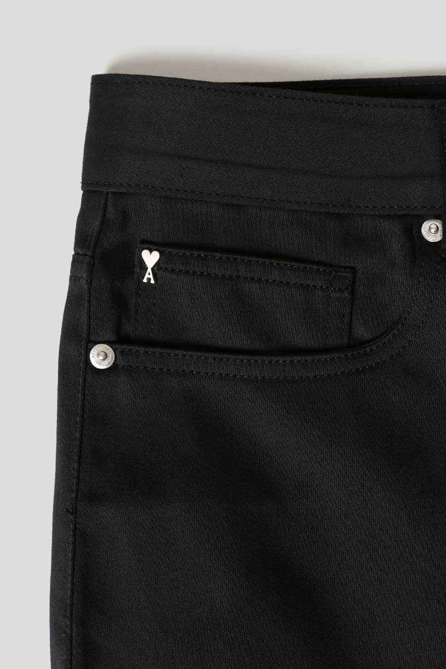 PANTALON STRAIGHT FIT NOIR - Image 3