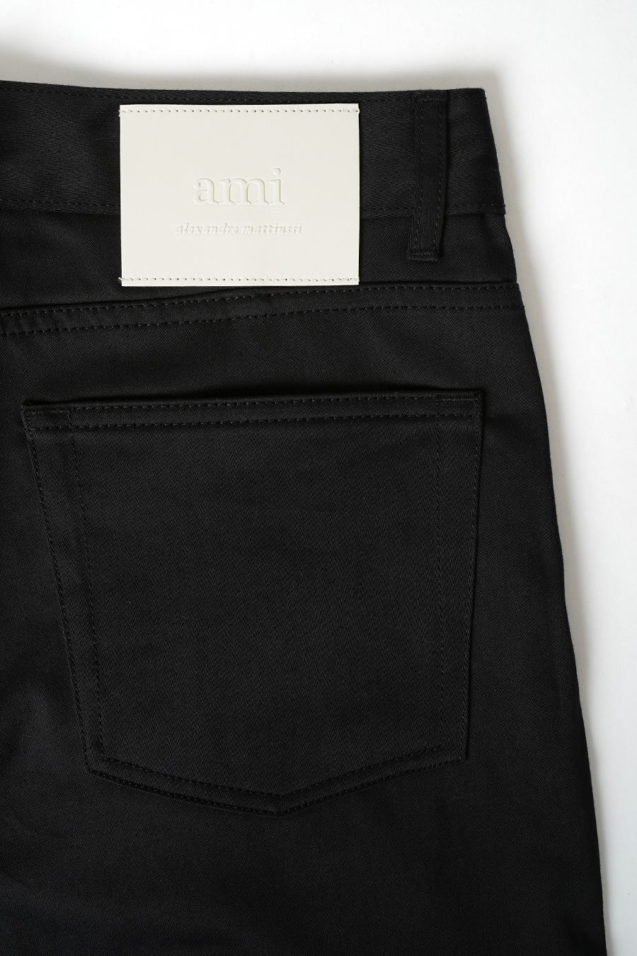 PANTALON STRAIGHT FIT NOIR - Image 6