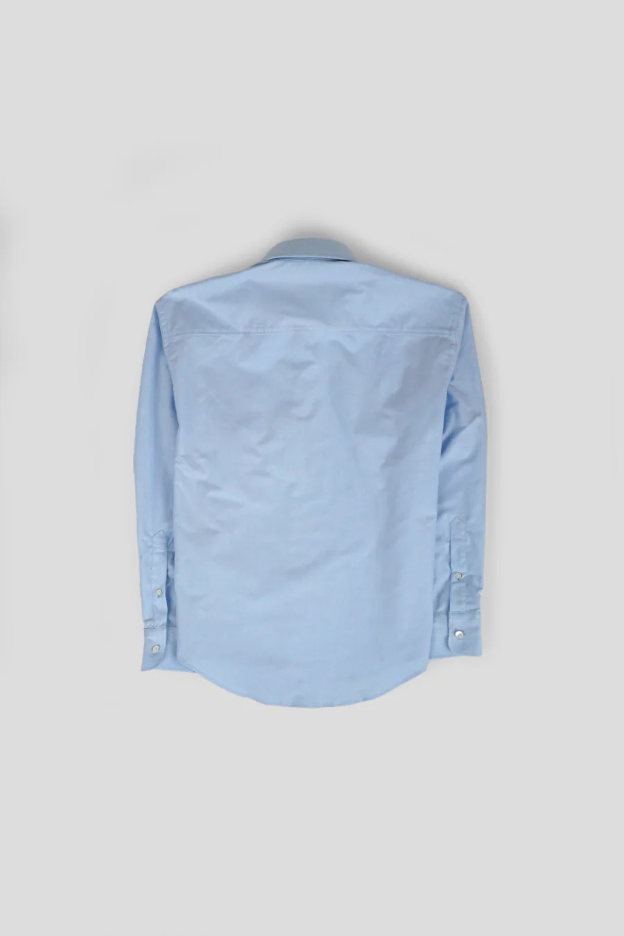 CHEMISE MANCHES LONGUES COL BOUTONNÉ AMI DE COEUR BLEU CIEL - Image 3