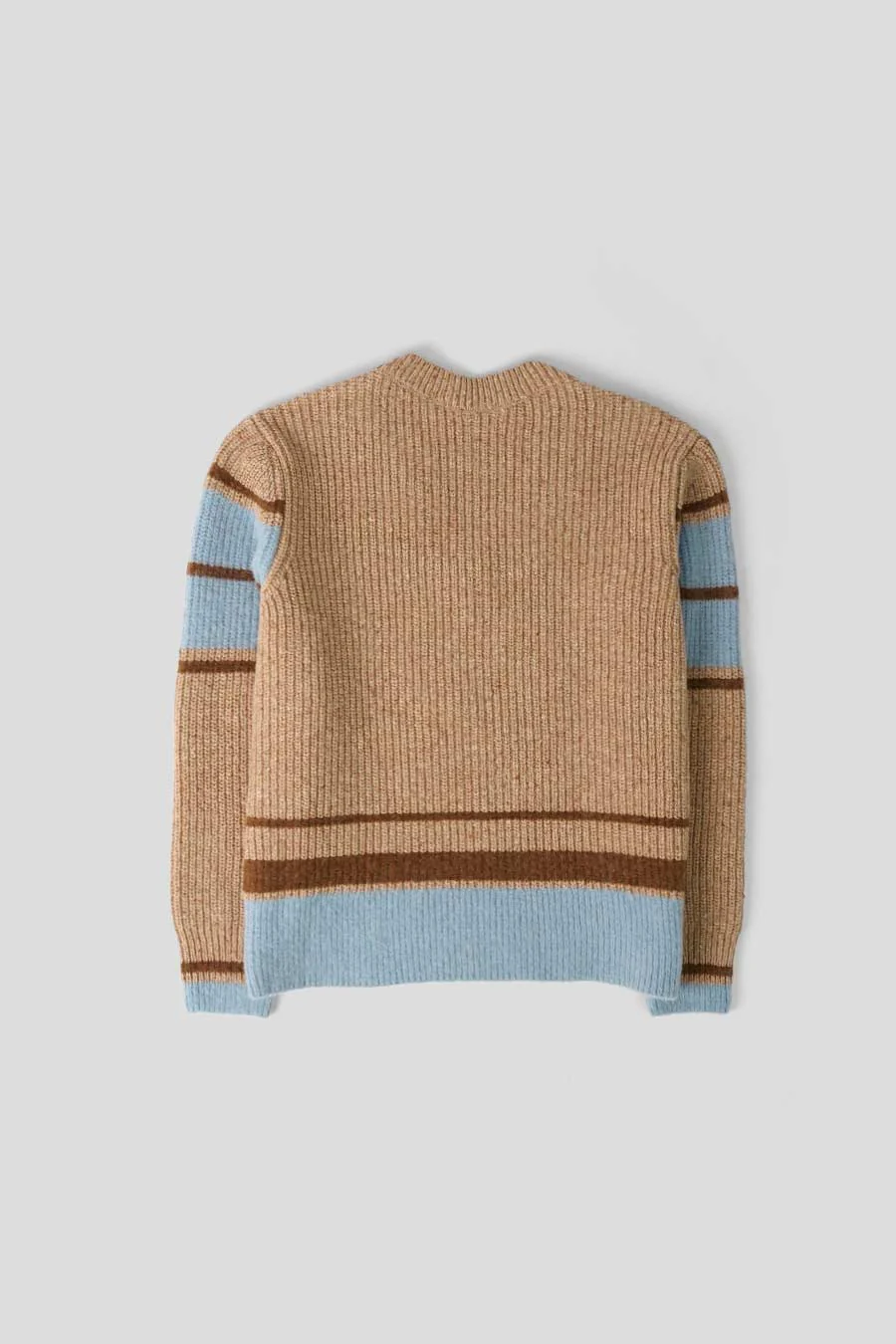 PULL COL V COLLEGE AMI DE COEUR CAMEL - Image 4