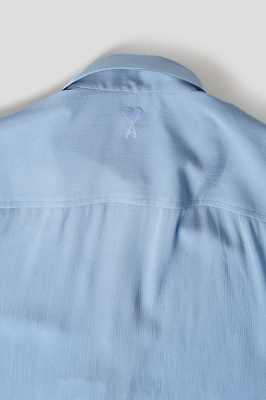 CHEMISE BOXY FIT BLEU CACHEMIRE - Image 4