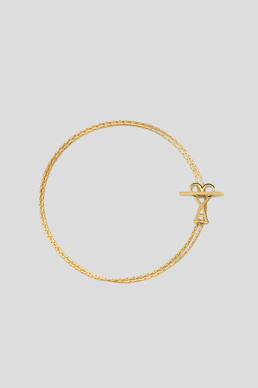 COLLIER AMI DE COEUR 2 EN 1 OR