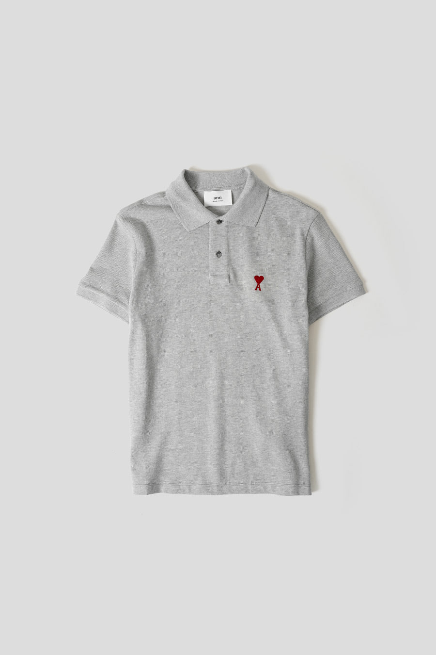 POLO AMI DE COEUR GRIS