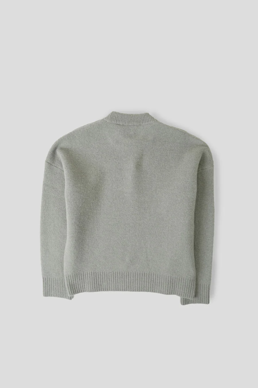 PULL COL ROND AMI DE COEUR GRIS ET ÉCRU - Image 3