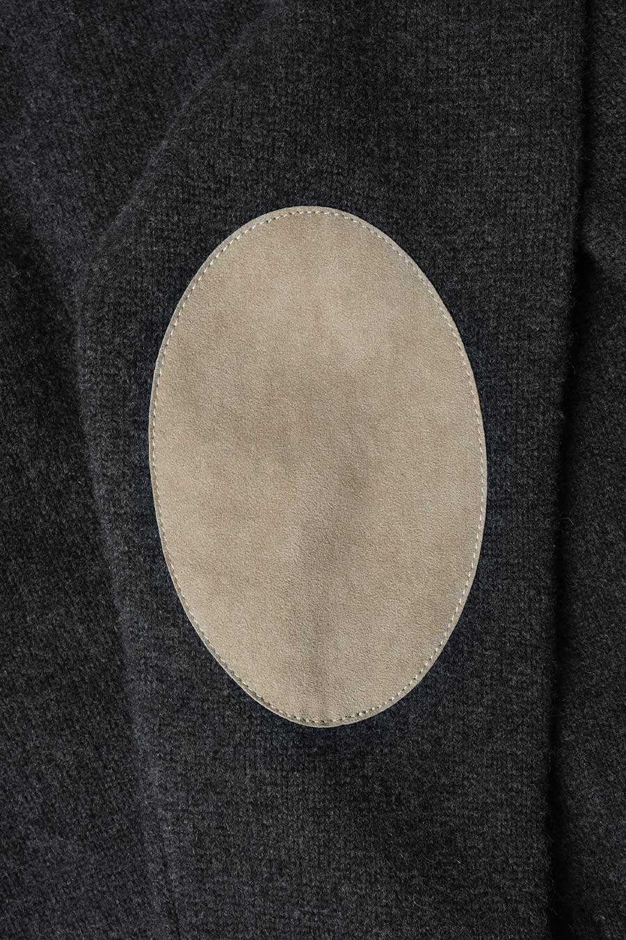 CARDIGAN LAINE CACHEMIRE GRIS CHINÉ - Image 4