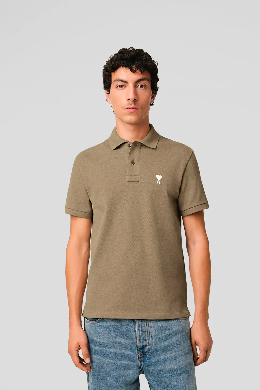 POLO AMI DE COEUR LAURIER ÉCRU - Image 2