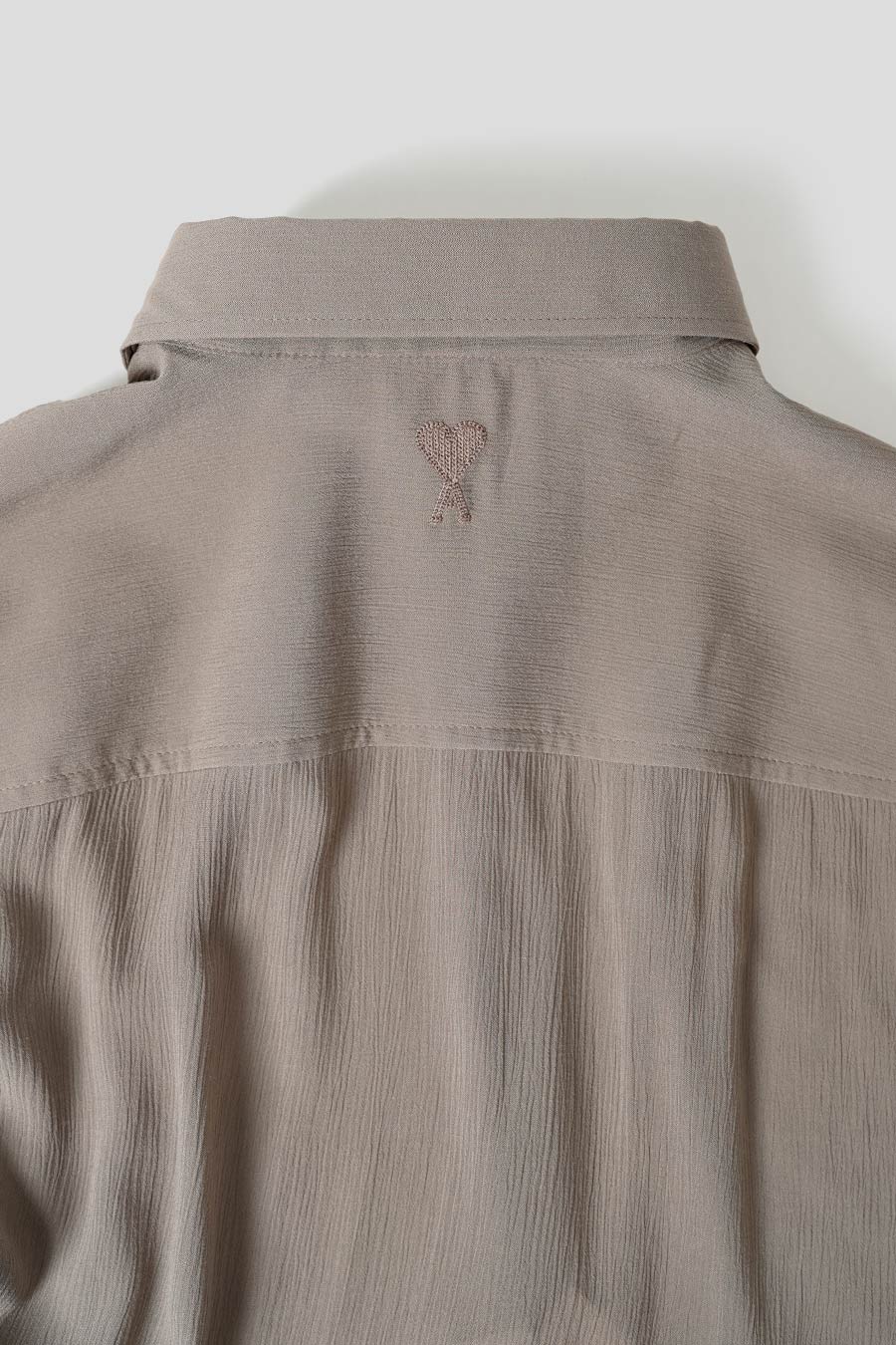CHEMISE BOXY FIT TAUPE CLAIR - Image 5