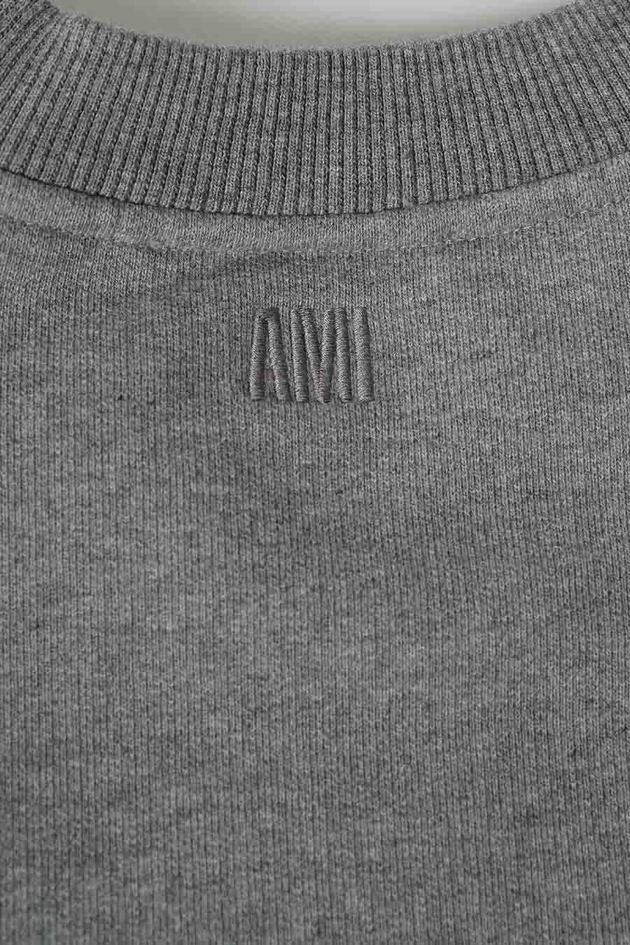 SWEATSHIRT AMI DE COEUR GRIS CHINÉ - Image 2