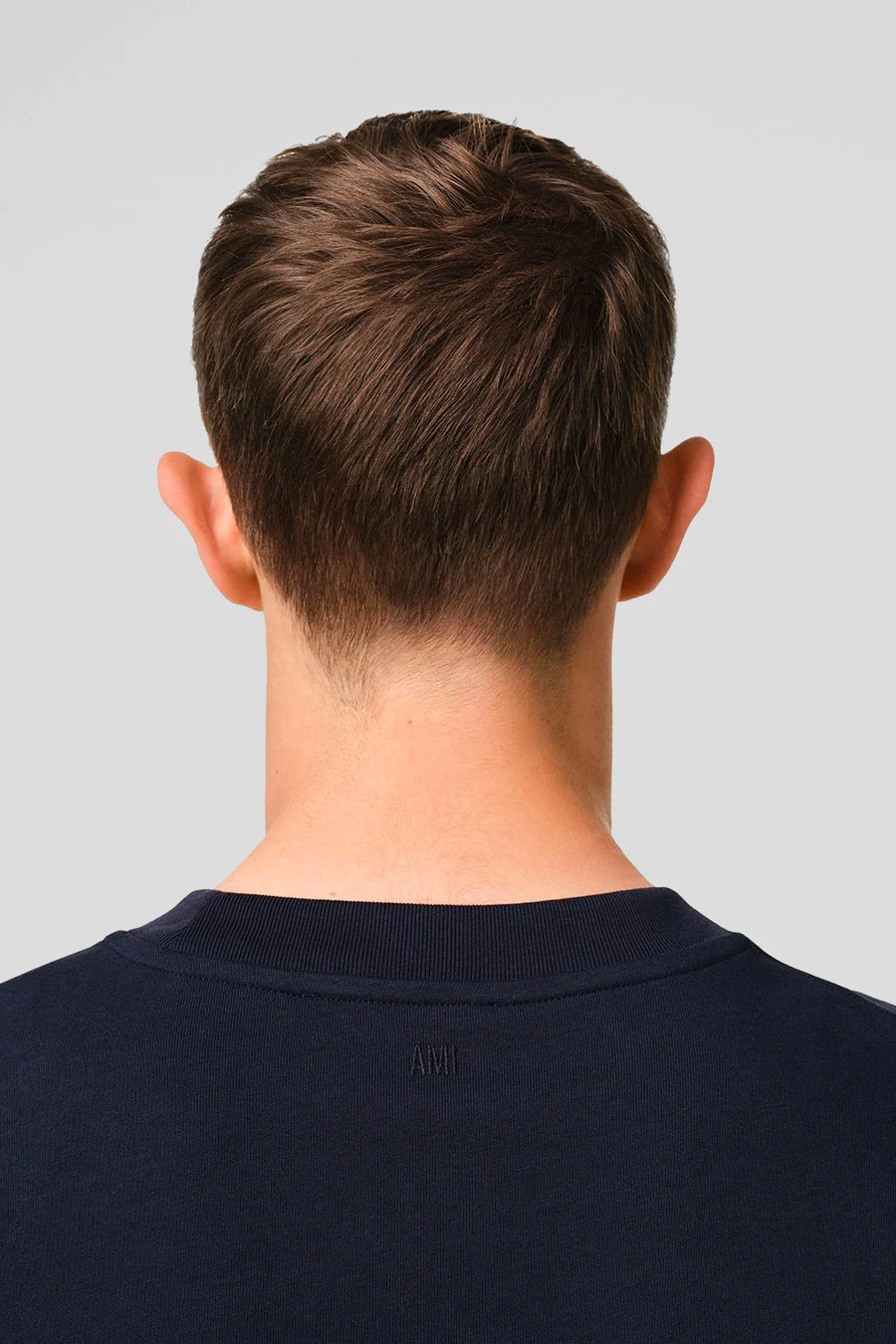 T-SHIRT AMI DE COEUR PATCH BLEU MARINE - Image 3